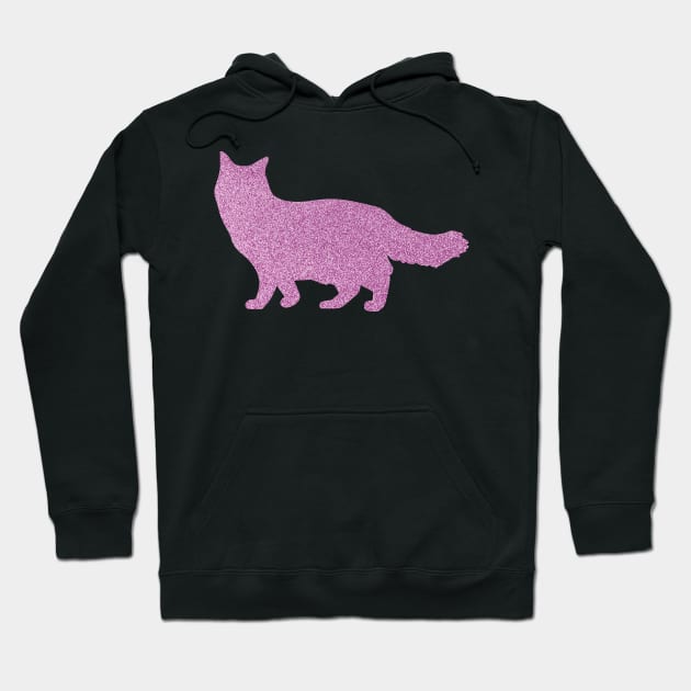 ragdoll cat pink Hoodie by T-shirt verkaufen